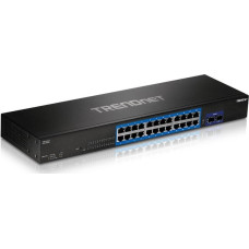 Trendnet Switch TRENDnet TRENDnet 24-Port Gigabit Switch with 2 x 10G SFP+ Slots