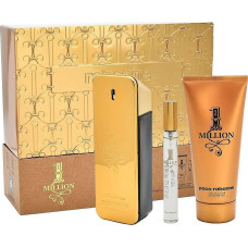 Paco Rabanne Paco Rabanne 1 Million Men edt 100ml + żel pod prysznic 100ml + woda toaletowa 10ml