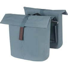 Basil Sakwa miejska podwójna BASIL CITY DOUBLE PANNIER BAG MIK 28-32L, MIK System (ready to go), graphite blue (NEW 2024)