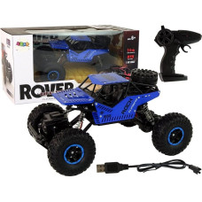 Leantoys Auto RC Zdalnie Sterowane 1:16 Czarne Niebieskie