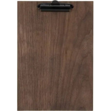 Securit Securit® A4 WALNUT CLIP menuholder