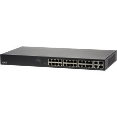 Axis Axis T8524 Zarządzany Gigabit Ethernet (10/100/1000) Obsługa PoE 1U Czarny