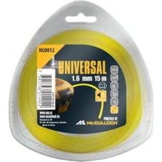 Mcculloch UNIVERSAL 1.6mm x 15m low noise line