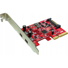 Roline Kontroler Roline Karta ROLINE PCI Express, USB 3.2 Gen 2, 2x USB-C