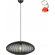 Markslojd Lampa wisząca Markslojd Markslojd Florence 108793 lampa wisząca zwis 1x40W E27 czarna