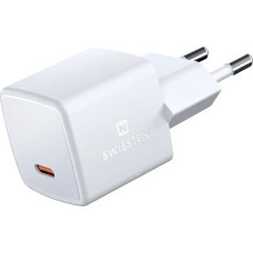 Swissten Ładowarka Swissten Gan mini travel charger USB-C 25W Power Delivery