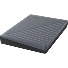 WD Dysk zewnętrzny HDD WD WD My Passport WDBWML0020BGY - Festplatte - verschlusselt - 2 TB - extern (tragbar) - USB 3.2 Gen 1 (USB-C Steckverbinder) - 256-Bit-AES - Silicon Gray