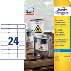 Avery Zweckform Etykiety wodoodporne Heavy Duty 63.5 x 33.9 mm (J4773-10)