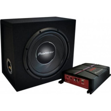 Pioneer Subwoofer samochodowy Pioneer Pioneer Zestaw Subwoofer + wzmacniacz GXT-3730B-SET