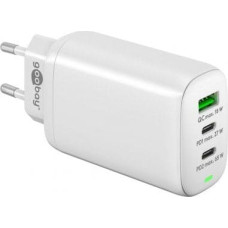 Triton Ładowarka TRITON Wieloportowa szybka ładowarka USB-C PD 3-portowa (65 W) biały