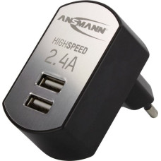 Ansmann Ładowarka Ansmann HighSpeed 2x USB-A 2.4 A (1001-0031)