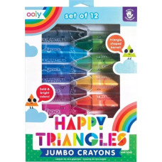 Teka Kredki trójk±tne jumbo Happy Triangles 12szt