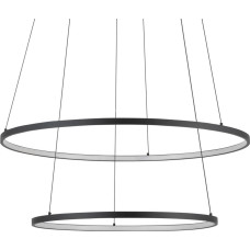 Nowodvorski Lampa wisząca Nowodvorski Nowodvorski Circolo 10864 lampa wisząca zwis 2x35W LED 4000K 1300Lm czarna/biała