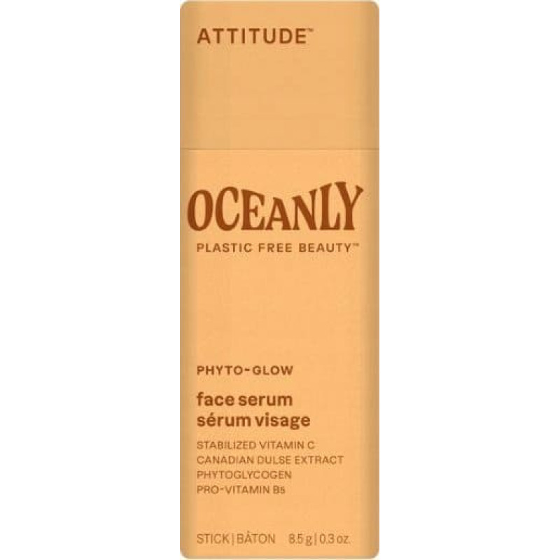 Attitude Attitude, Oceanly Phyto-Glow, Serum do twarzy w sztyfcie, MINI, 8,5g