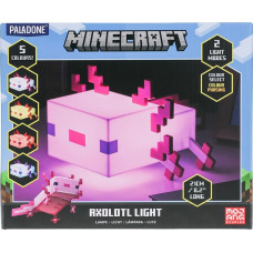 Paladone PALADONE Minecraft Lampka wielokolorowa Axolotl (wysokość: 13 cm)