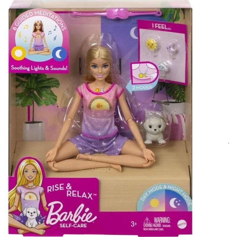 Mattel Lalka Barbie Mattel Barbie Lalka Joga i medytacja