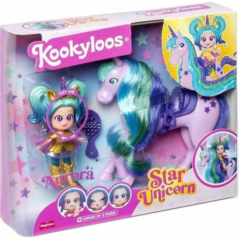 Magic Box Figurka Magic Box KOOKYLOOS Star Unicorn, figurki