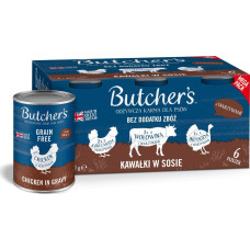 Butcher’s Butcher's Original Recipe in Gravy mix smaków z warzywami w sosie karma dla psa 6 x 400g