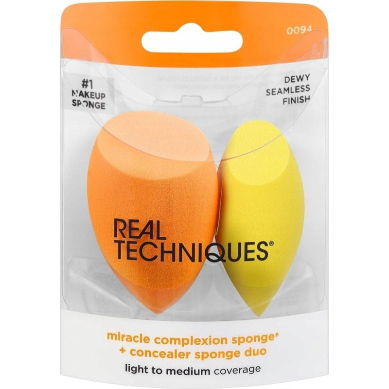 Real Techniques REAL TECHNIQUES_SET Miracle Complexion Sponge gąbka do makijażu 4szt.