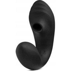 Noname Masażer SO DIVINE_Pearl Vibe G-spot Suction Simulator stymulator do punku G Black