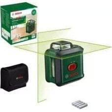 Bosch Bosch cross line laser UniversalLevel 360 (green/black, green laser lines, range 24 meters)