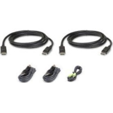 Triton Kabel TRITON ATEN 2L-7D02UDPX5 DisplayPort Dual Display Secure KVM Kabel Set