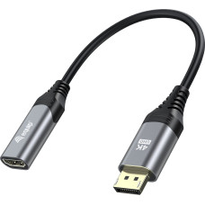 Equip Adapter AV Equip Equip Displayport->HDMI Adapter 1.2 St/Bu    4K/60Hz grau