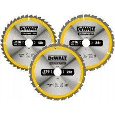 Dewalt DeWALT circular saw blade set 3-piece DT1962 - DT1962-QZ