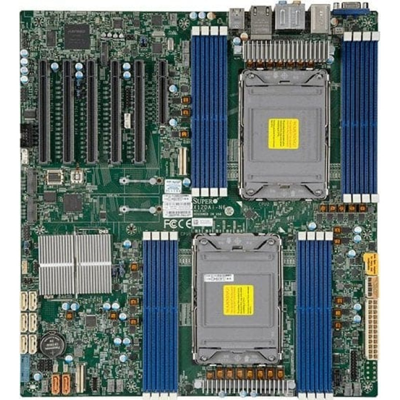 Supermicro Supermicro X12DAI-N6/2x LGA-4189/16x DDR4/2x 1GbE LAN/incl. OOB Lizenz