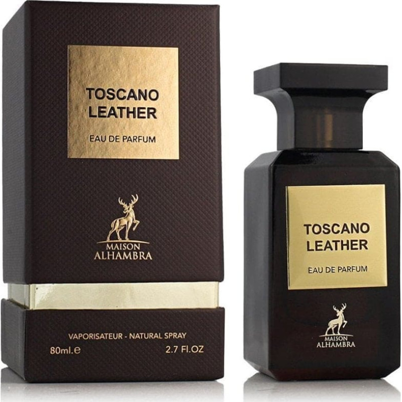 Maison Alhambra Perfumy Męskie Maison Alhambra Toscano Leather EDP 80 ml