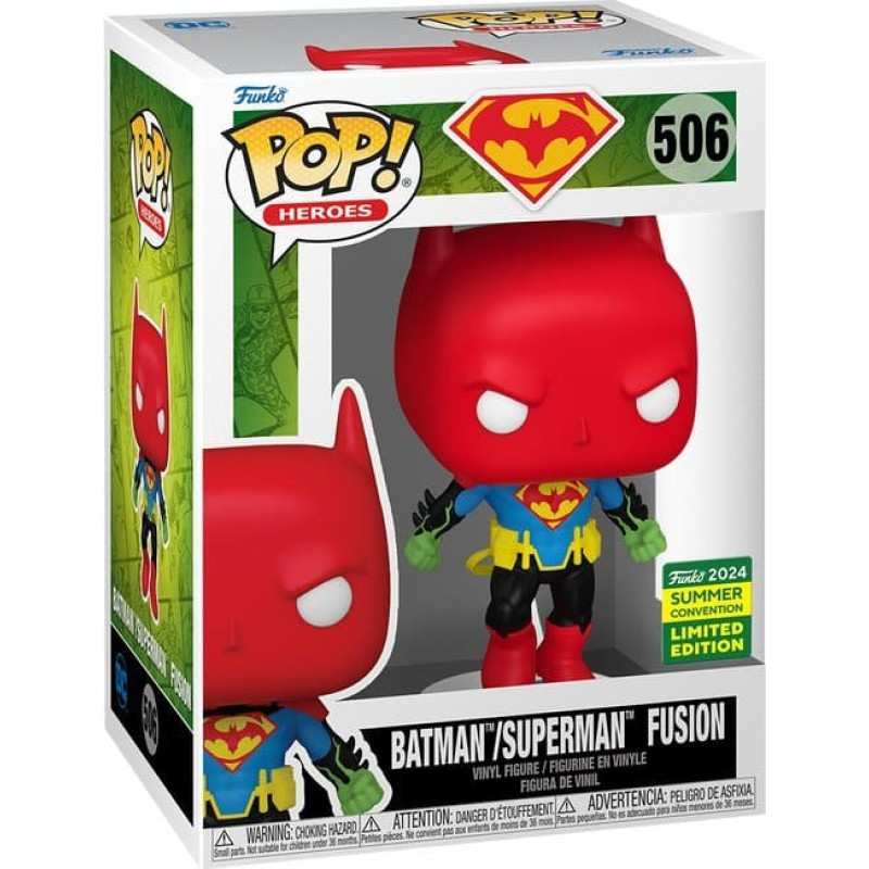 Xxx_Funko (Właściwy Funko Pop) Figurka Funko! POP Convention Excl Batman/Superman Fusion