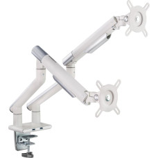 Canyon Alterzone Arm Duo USB Aluminum Monitor Arm, 2 x USB 3.0 Ports, White