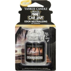 Yankee Candle Car Jar wiszący odświeżacz do samochodu Black Coconut