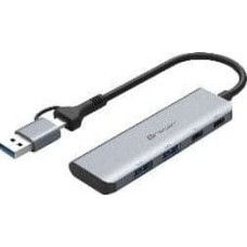 Tracer HUB USB Tracer ADAPTER TRACER A-5, USB Type-C do USB-A, 2x USB-A + 2x USB-C