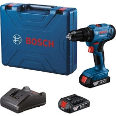 Bosch Wiertarko-wkrętarka Bosch WIERT.WKRET.AKU.GSB 183-LI 2X2,0AH GAL18V20 WALIZKA