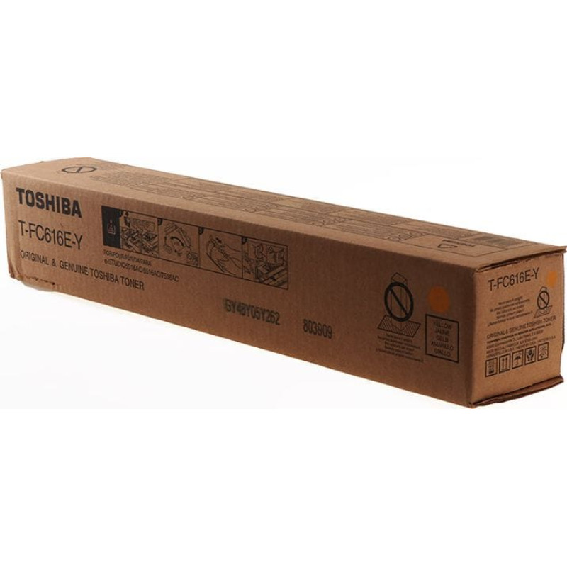 Toshiba Toner Toshiba Toner T-FC616EY Yellow (6AK00000379)